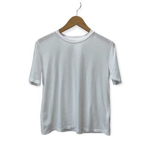 Wyeth White Crew Neck Short Sleeve
